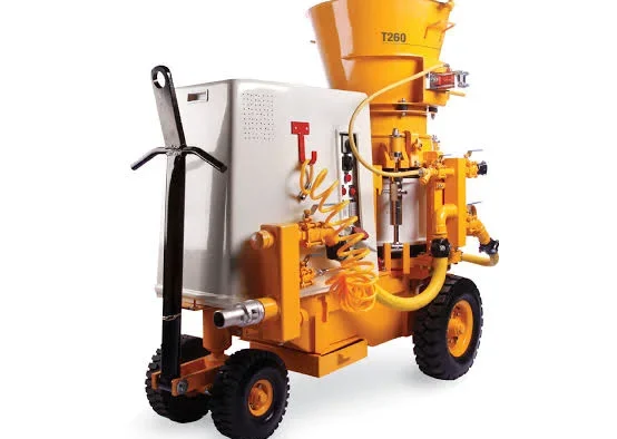 What is a shotcrete machine?